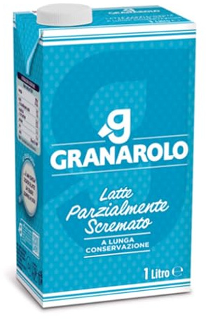 12 x BRIK LATTE UHT GRANAROLO UHT MAGRO LATTE PARZIALMENTE SCREMATO 1 LITRO