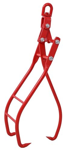 36in 3 Claw Log Grapple - Eagle Claws Design Log Lifting Tongs Grabs for Truck, ATV, Tractor, Skidder