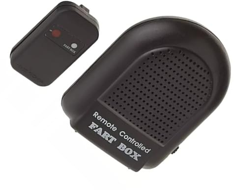AMSLSIU Máquina de Sonido de Pedos con Control Remoto, Divertido Juguete novedoso para bromas, aparatos Broma, Juguete plástico para niños, máquina Pedos, Trucos