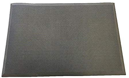 Contour Ergonomics 920 x 620 x 20 mm Anti-Fatigue Floor Mat - Black