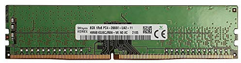 Hynix HMA81GU6CJR8N-VK Module de mémoire RAM 288 broches PC4-21300 DDR4-2666 MHz