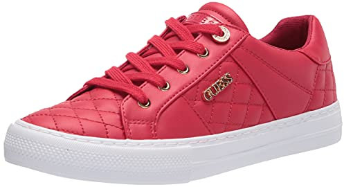 GUESS Damen Loven3 Sneaker, rot 610, 35 EU