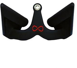 Infinite Fitness Max Grip Home Gym Lat Pull Down Bar Cable Machine Attachments, Back, Biceps, Triceps, Strength Training Handle (27cm Supinated)