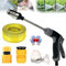 Tibue Turbowasher - Power High-Pressure Cleaner for Every Garden Hose, 2-in-1 High Pressure Power Washer with Accessories (With Connector+5M Hose)