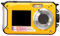 Full HD 2.7K 48MP 10ft Underwater Digital Camera with 16X Digital Zoom Front and Rear Double Screens Ideal for Photography and Adventure Use in Yellow (Tiiyee3vx5i0h2sn-11)