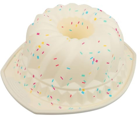 SHOWERORO Silikon Backform Für Savarin Kuchen Abnehmbarer Boden Lebensmittelecht Leicht Zu Reinigen Hitzebeständig Für Backzubehör