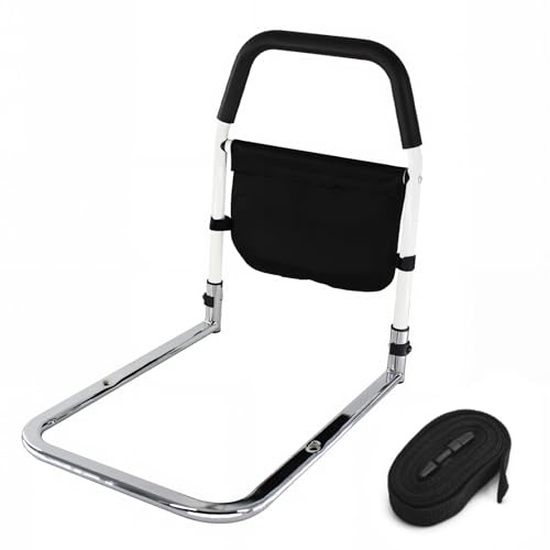 Spalivivre Bed Rail for Elderly Adults,Safety Bed Assist Rail with Storage Bag Fall Prevention Guard for Pregnant Women,Seniors,Handicap