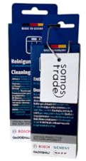 Reinigungsset für Kaffeevollautomaten – 6 Entkalkungstabletten + 10 Reinigungstabletten für Bosch & Siemens – inkl. Gratis SomosTrade Reinigungsbürste