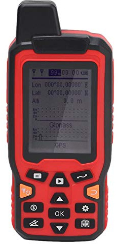 ZL-180 Medidor de área terrestre de seguimiento de navegación GPS de mano Pantalla de 2.4 pulgadas Topografía terrestre Herramienta de medición de pantalla de 100-240 V con GPS(EU Plug)