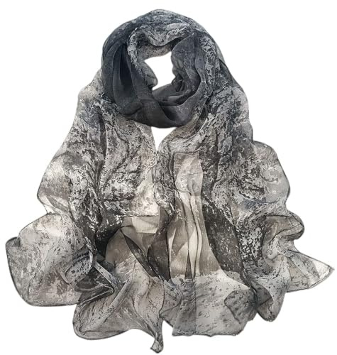 FAIRYGATE Scarf Gifts for Women Scarfs for Women Sale Hijab Shawl Wrap for Ladies Silk Head Scarf for Sleeping Premium Soft Scarves 51024