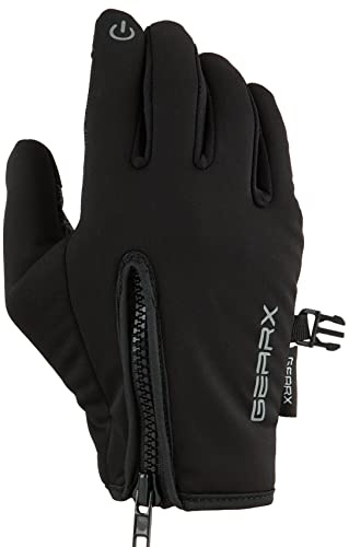 Zip Neoprene Cycling Gloves Mountain bike Driving Hunting Sailing Kayak Cycle Airsoft Paintball Riding Outdoor Sporting Glove, L