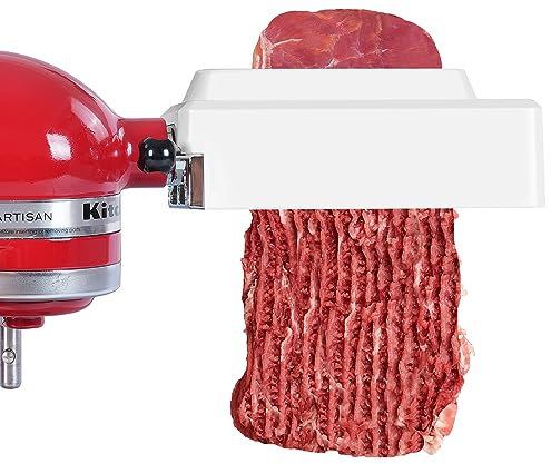 Gdrtwwh Attendrisseur de viande pour tous les mélangeurs KitchenAid, attendrisseurs de viande et de volaille (blanc)