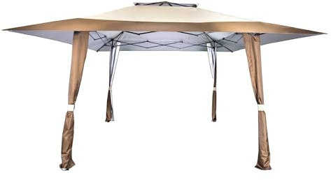 HTI living Pavillon Escoural Faltpavillon 4 x 4 m