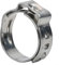 Robusti 25 fascette stringitubo in acciaio inox con design innovativo per fissare le connessioni ogni volta (15,3 mm)