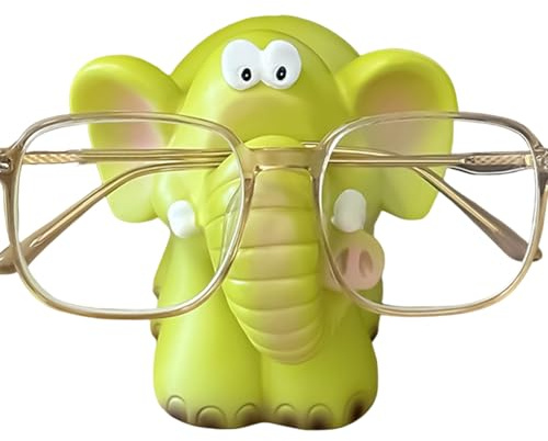 Tuxuseo Animal Glasses Stand | Funny Non-Slip Elephant Glasses Stand - For Desk Home Office