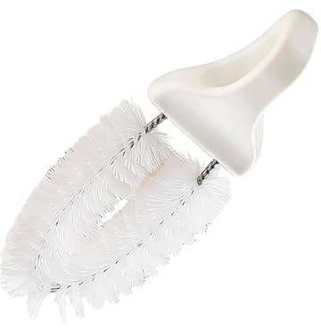 Foot Brush - Ergonomic Handle for Cleaning Nails - Shower Foot Cleaner | for, Daily Hygiene, Travel, Spa, Hotels