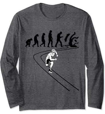 Inline-Skating Inline-Skater Inline-skates Langarmshirt