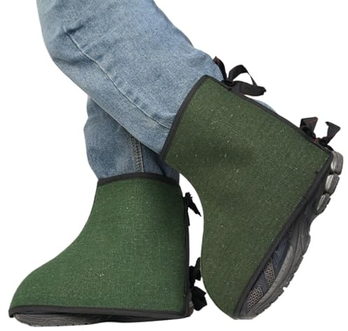 Cubrezapatos Para Soldadura - Protectores Para Botas De Soldadura Cubrezapatos | Accesorios De Seguridad Ligeros Antideslizantes Protección Para Trabajo En Talleres Industriales De