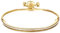 Philip Jones Gold Plated Friendship Bracelet Created with Zircondia® Crystals
