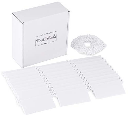 First blinds Vertical blind set 30 bottom weights and 6 meter chain 89mm (3.5 inches)-Replacement Spares