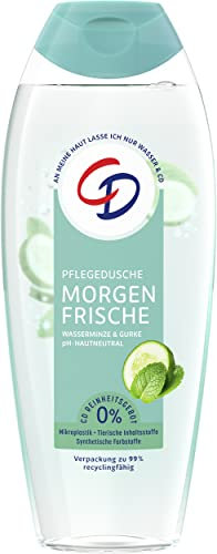 CD Dusche 'Morgenfrische', 250 ml, Duschgel mit Pflanzenextrakten, Pflegeprodukt mit belebendem Duft, Showergel für empfindliche Haut, ohne Mikroplastik, vegan