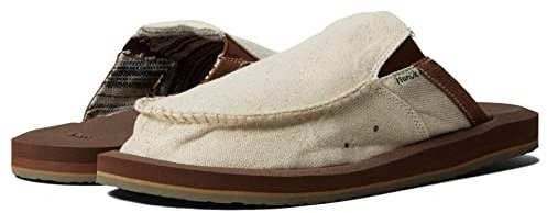 Sanuk You Got My Back Damen-Hanfpantoletten mit weichem Oberteil, Natürlich, 43 EU