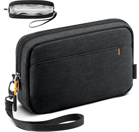 Inateck Kabeltasche Elektronik Organizer, Spritzwasserfester Reise Zubehör Tasche, Kompatibel mit Maus, USB Stick