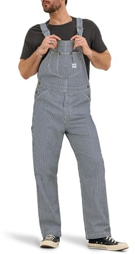 Lee Herren Workwear Bib Overall Latzoverall, Eisenbahn, L