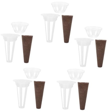 Toddmomy Hydroponisch Anzuchtsystem 1 Set Pflanzkörbe Mit Deckel Für Hydrokultur Ideal Für Die Anzucht Von Samen Und Setzlingen Langlebig Und Perfekt Für Gartenpflanzzubehör Und Indoor Gärten