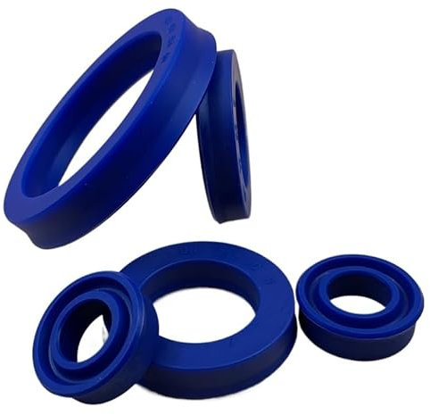 QAZMLP Hardware fittings Polyurethane UN 40 * 50 * 7 40x50x7 45 * 56 * 7 45x56x7 U Cup Lip Cylinder Piston Hydraulic Rotary Shaft Rod Ring Gasket Wiper Oil Seal Seal washer(10Pcs 45x56x7)