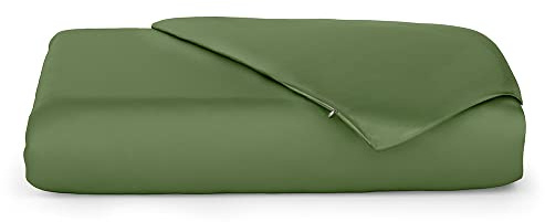 Cosy House Collection Luxury Bamboo Duvet Cover - Ultra Soft Comforter, Duvet, or Quilt Cover - Solid Zippered Duvet Protector for Bed (King, Sage Green)