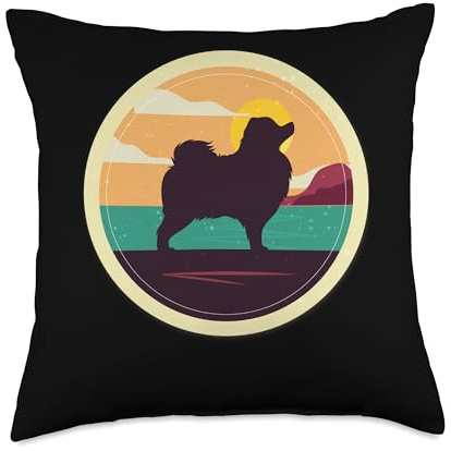 Pomeranian Pom-Dog Throw Pillow