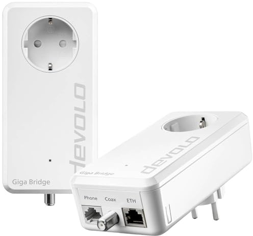 Devolo Giga Bridge Phoneline Netzwerkadapter