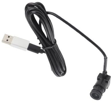 Center Webcam, 1080p Typ C Webcam USB -kamera med Mikrofon för Bärbar Dator, Smartphone, för Live Streaming, Möte, 1,5 M Kabel
