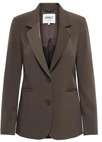 ONLY Onldove Life L/S Fit Blazer CC TLR, Chocolate Martini, 44 Donna