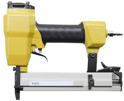 Cucitrice pneumatica professionale per tappezzeria Pistola Sparachiodi Pneumatica A V For Giunzioni Di Cornici V1015 Graffatrice