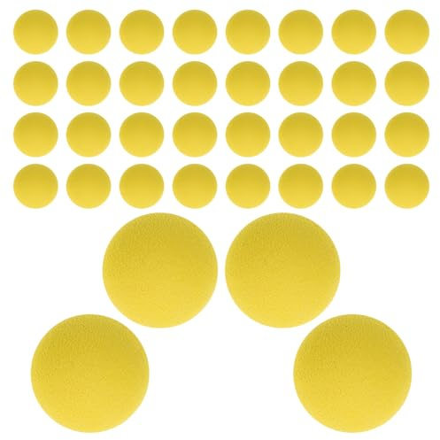 WEKAMOS 50 Balles en Mousse Souple Eva 0.79 Pouces Recharge LéGèRe pour Lanceurs Billes De Jeu pour EntraîNement Tir Et ActivitéS Familiales IntéRieur ExtéRieur