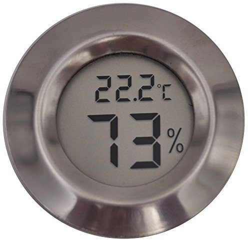 GERMANUS Digitaler Hygrometer für Humidor, digital - Rund 365