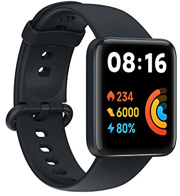 XIAOMI Redmi Watch 2 Lite - Orologio Smart, Display da 1.55 , GPS indipendente, Resistente all'acqua, 100 Modalità di Allenamento