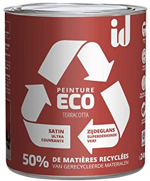 PEINTURE ECO RESPECTUEUSE SATIN TERRACOTTA 2L - ID Paris