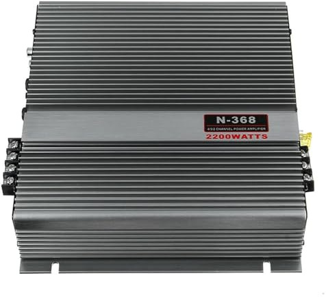 Récepteur amplificateur audio, Amplificateur de voiture 2000W 12V, 2 canaux, Protection contre les courts-circuits, amplificateur de puissance stéréo, caisson de basses Audio, amplificateurs de son in