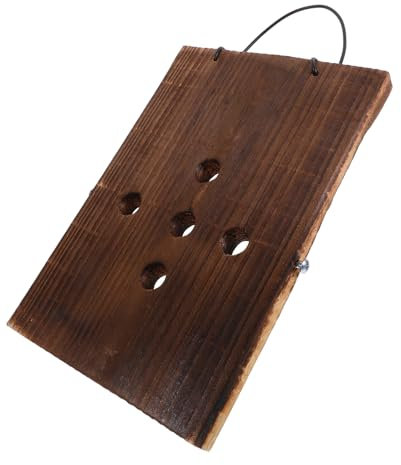 PHENOFICE Schild Zum Aufhängen Rustikales Hängeschild Schild-dekor Aus Massivmaterial Hängetafel Für Pflanzen Handwerks-Schild Für Balkone Und Wohnzimmer