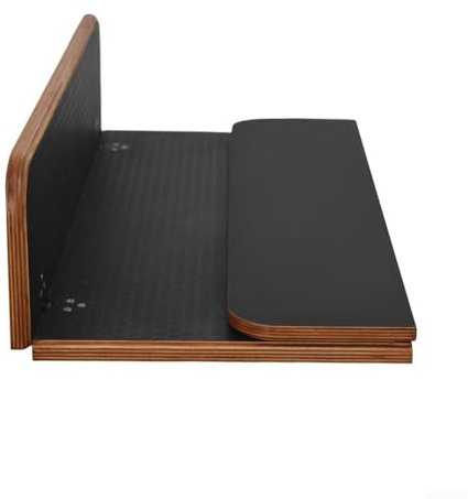 Yuanpgky Tavolo pieghevole in laminato per camper, tavolo pieghevole in legno per furgoni, campeggio, viaggi, compatibile con Sprinter, per Transit, per Jayco, per Entegra