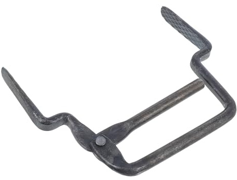 VILLFUL Pinza per Mattoni Ganci Regolabili Utensile Manuale per Spostamento Blocchi Strumento Ergonomico per Cantieri e Posa Pavimenti