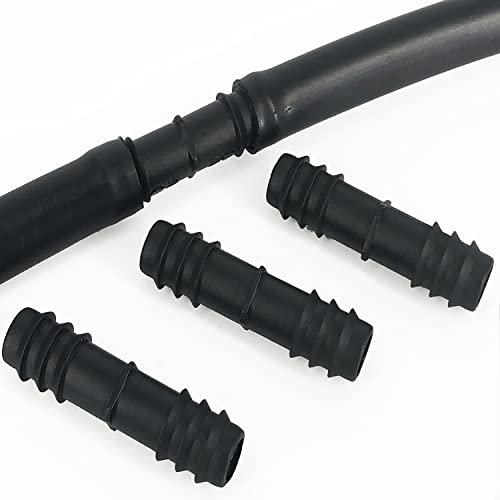 100 Stück Geradeverbinder für 16mm Tropfschlauch Schlauchadapter/Tröpfchenbewässerung/schlauchverbinder/Tropfrohr