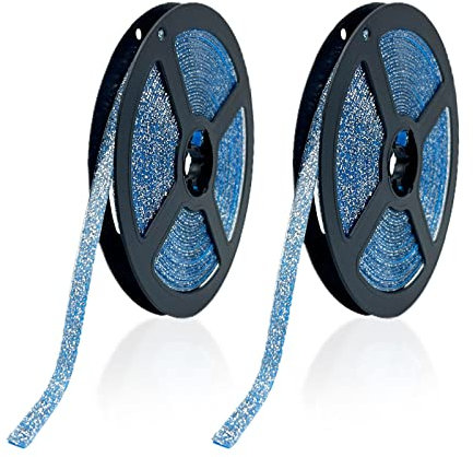 TSHAOUN 2 Piezas cintas autoadhesivas para sellar baldosas 12m sellado de tira decorativa esquinas de azulejos autoadhesiva,Cinta adhesiva de calafateo para bañera, baño, cocina