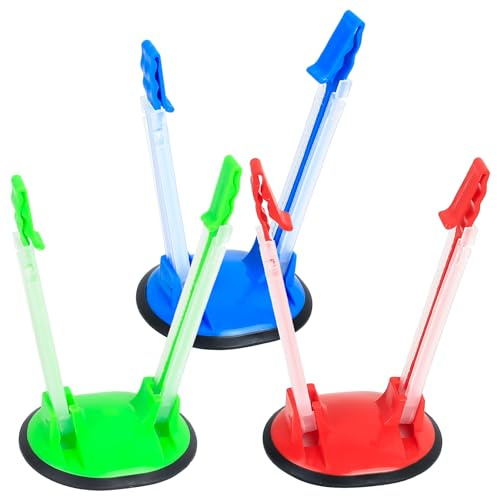 3 Pcs Adjustable Baggy Rack Food Storage Holders Stand For Food Prep, Plastic Freezer, Ziplock Bags - Kitchen Gadget For Meal Prep Support