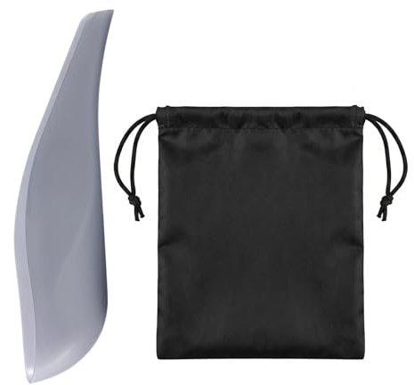 ZEBKEL 1 Pcs urinario femenino, Urinella para Mujer, Urinario Portatil Mujer, Reutilizable Orinal Mujer, Orinal Embudo de Silicona para Orinar de Pie para Viajes, Actividades al Aire Libre（Gris）