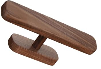Nucelit Kompakt klockhållare i trä designad för att spara utrymme medan du håller dina tillbehör snyggt arrangerade vintage stilar stativ trä klockställ
