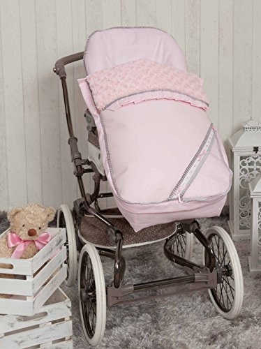 Babyline Bombón sovsäck för buggy rosa